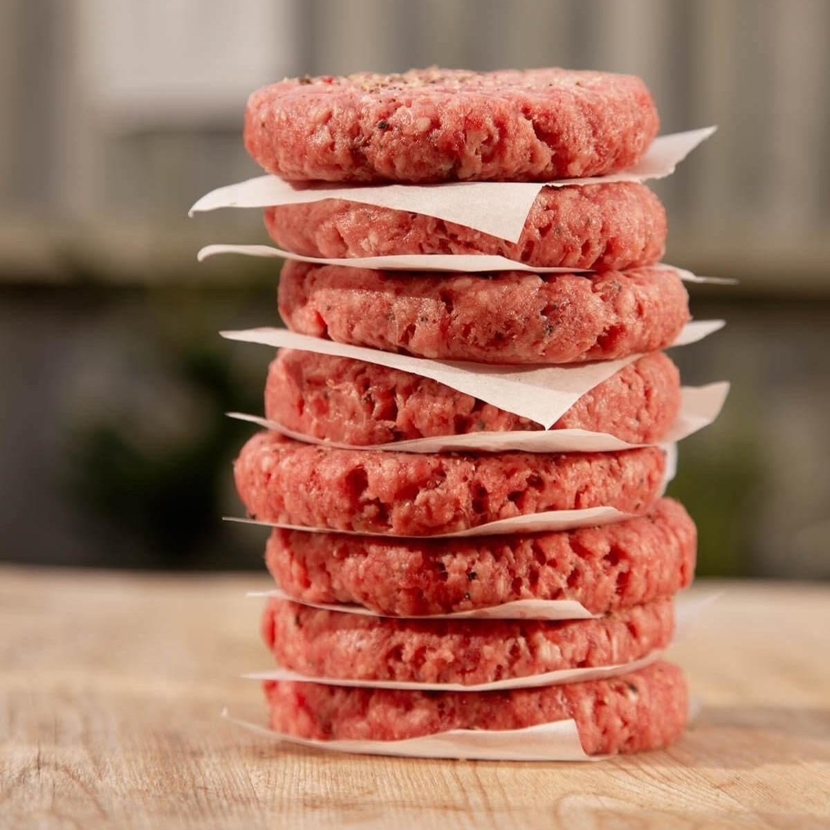1/4 lbs. Ground Beef Patties